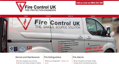 Desktop Screenshot of firecontroluk.com